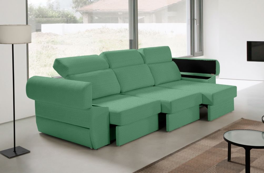 Sofá de tela Lucero Plus de HOME - principal