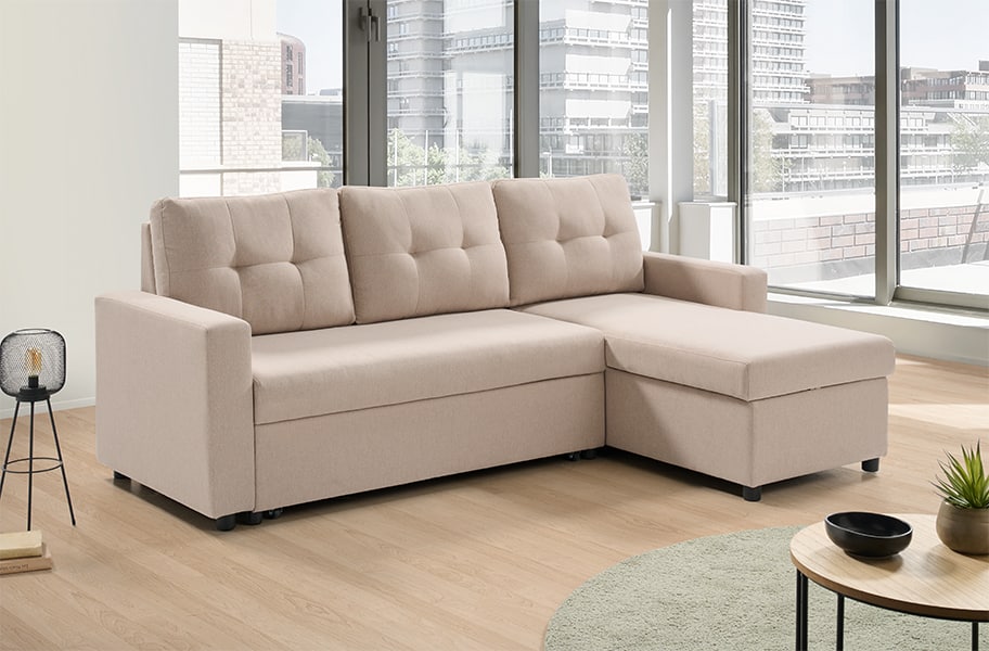 Sofá cama de tela Bilbo HOME - principal