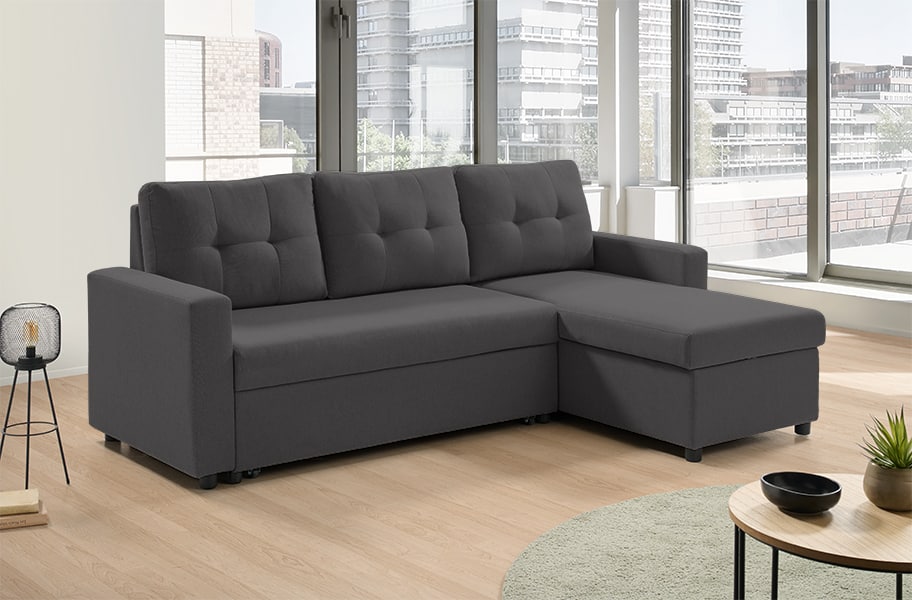 Sofá cama de tela Bilbo HOME - principal