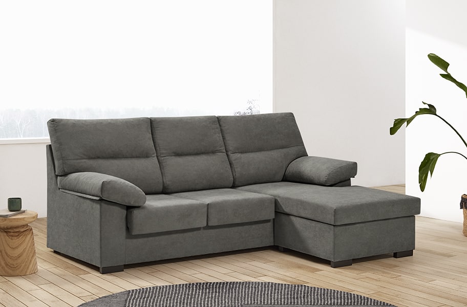 Outlet - Sofá de tela Galder de HOME - principal