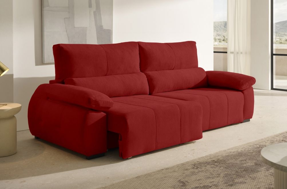 Sofá de tela Elaris de HOME - principal