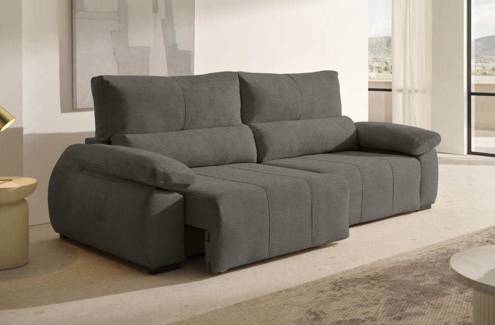 Sofá de tela Elaris de HOME - principal