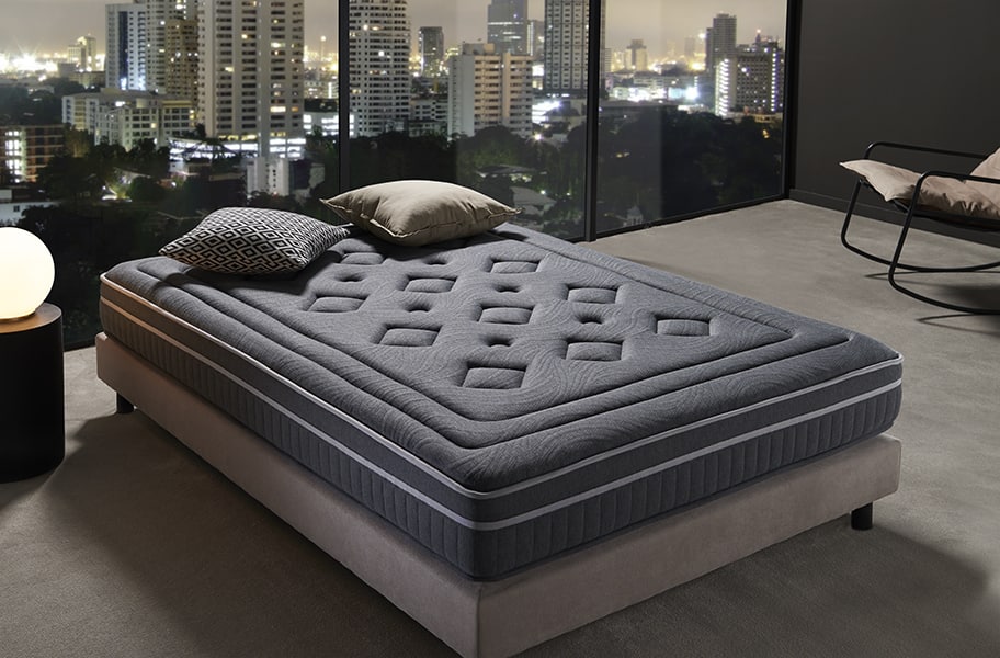 Colchón viscoelástico Memory Vex Dark H22 de HOME - principal