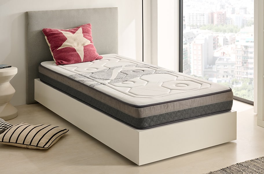 Colchón viscoelástico Memory Vex Shadow Junior H18 de HOME - principal