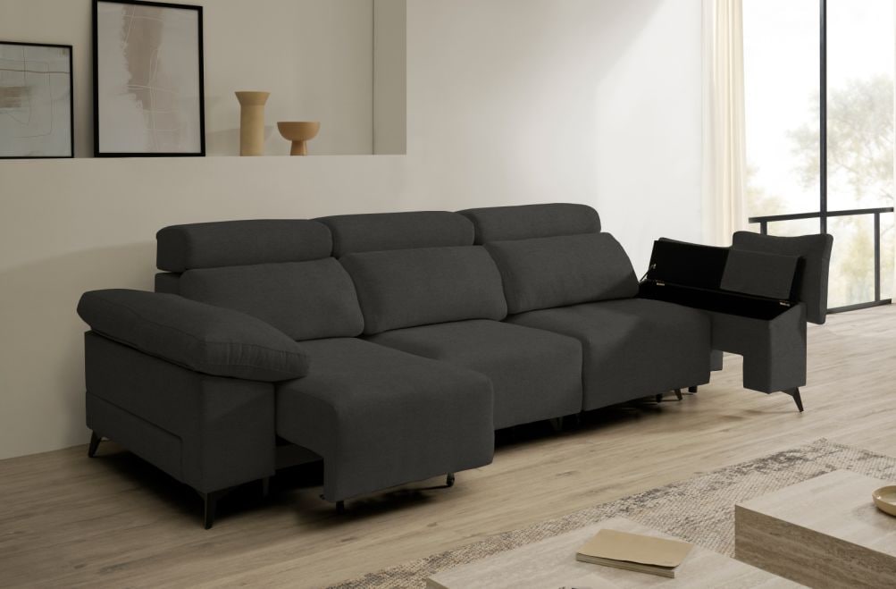 Sofá de tela Dania Plus de HOME - principal