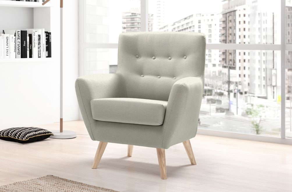 Butaca de tela Suecia de HOME - principal