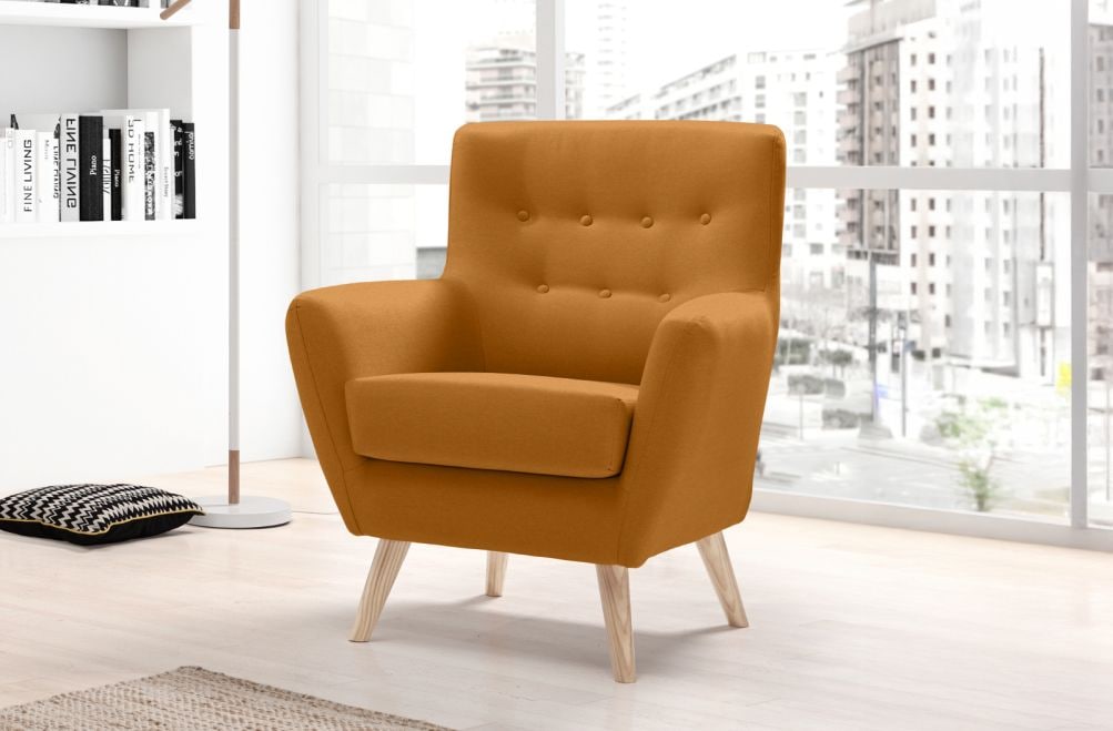 Butaca de tela Suecia de HOME - principal