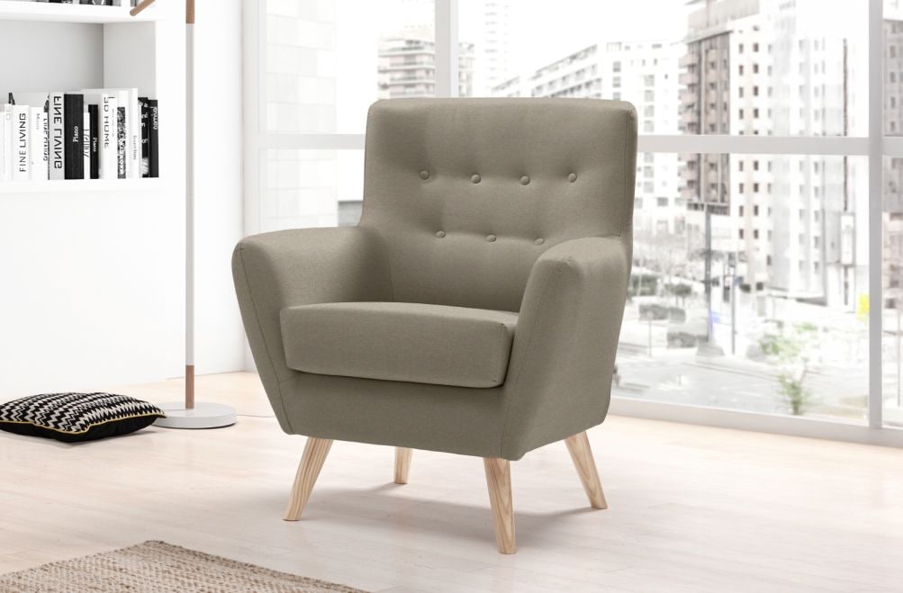 Butaca de tela Suecia de HOME - principal