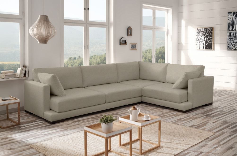 Sofá de tela Álamo de HOME - principal