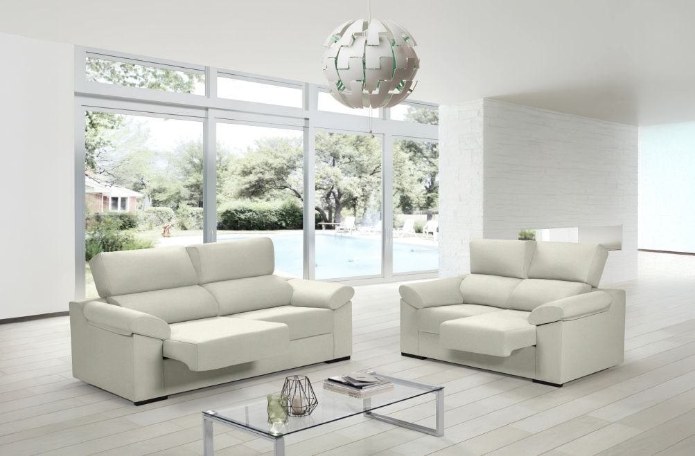 Sofá de tela Onsen de HOME - principal