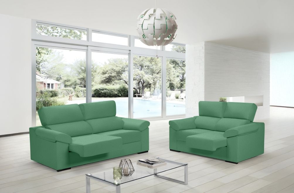 Sofá de tela Onsen de HOME - principal