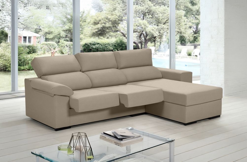 Sofá de tela Onsen de HOME - principal