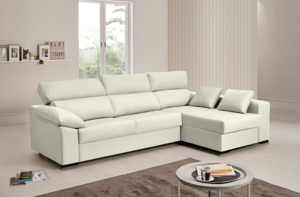 Sofá cama de tela Claris de HOME - principal