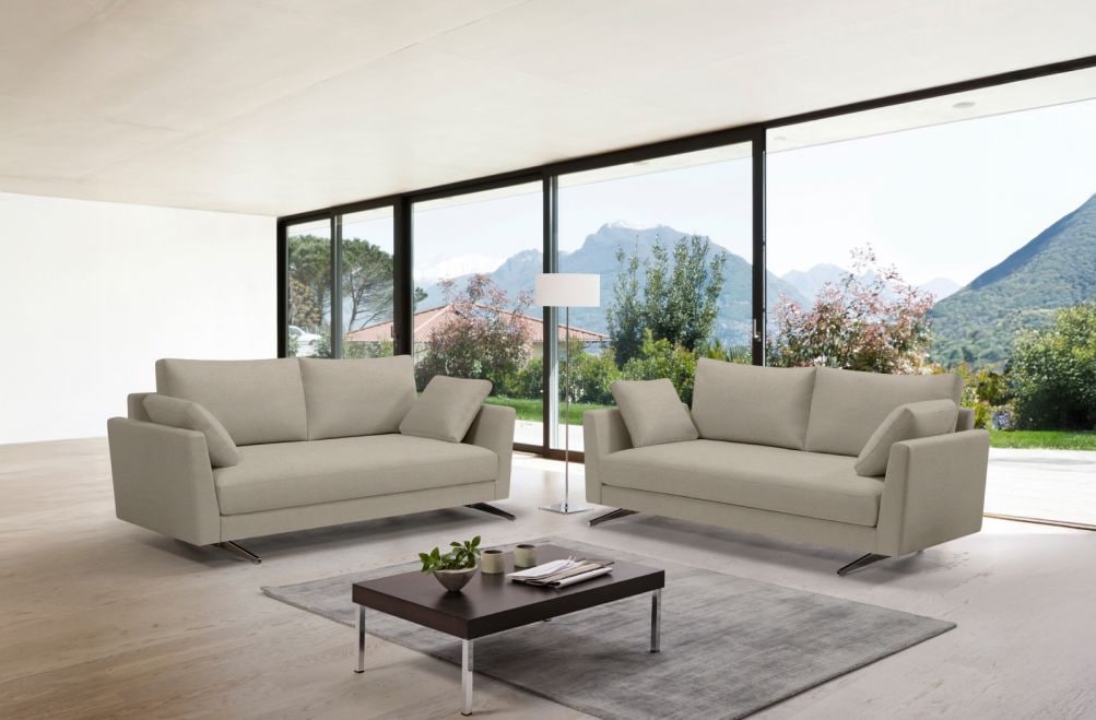 Sofá de tela Hitachi de HOME - principal