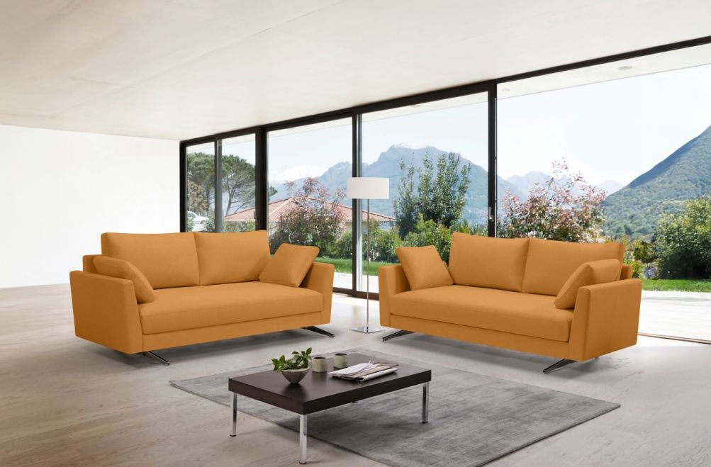 Sofá de tela Hitachi de HOME - principal