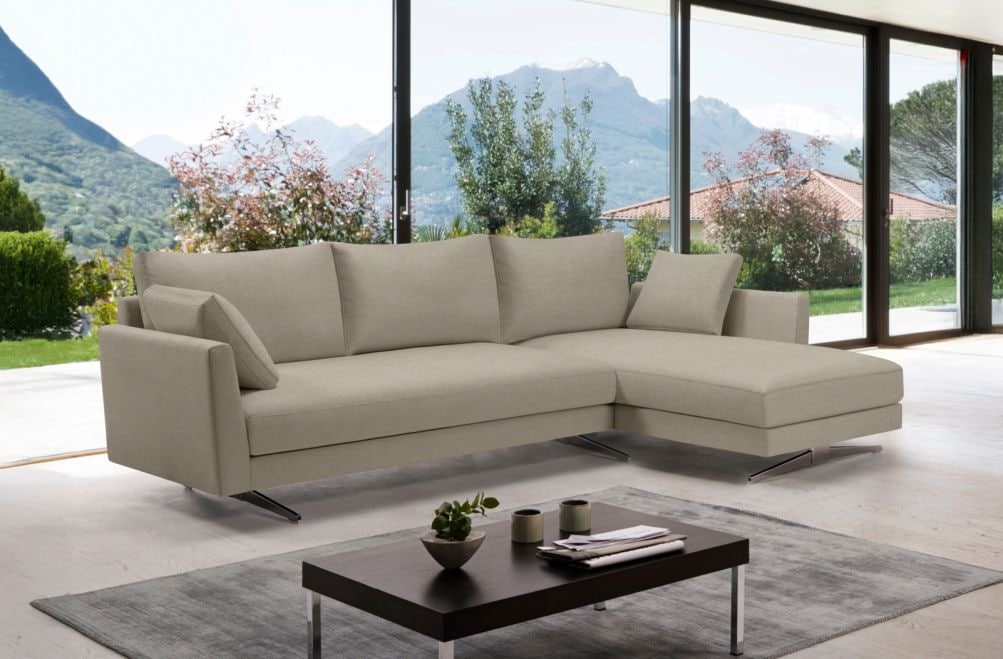 Sofá de tela Hitachi de HOME - principal